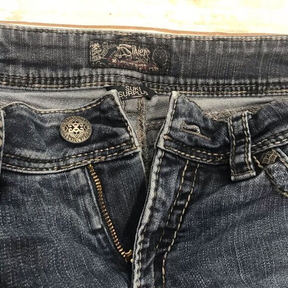 Silver Jeans Suki Surplus Bootcut Jeans W29 L30 - Picture 11 of 15